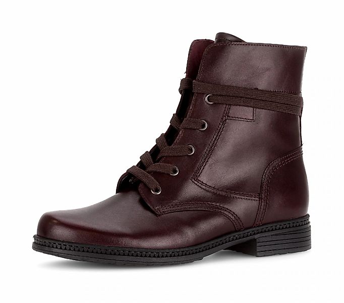 Gabor Schnürstiefelette, Blockabsatz, Schnürboots, Businessschuh mit Best F günstig online kaufen