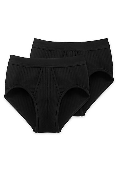 Schiesser Slip "Authentic" (2er-Pack) mit Eingriff günstig online kaufen