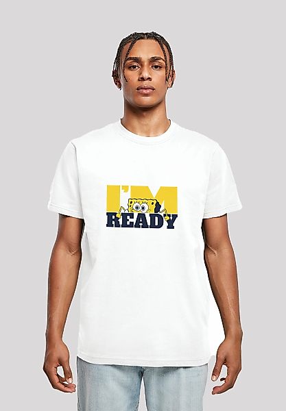 F4NT4STIC T-Shirt "Spongebob Schwammkopf IM READY - Ich bin bereit", Herren günstig online kaufen