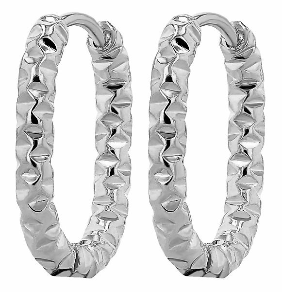 Adelia´s Paar Creolen "Damen Ohrringe – Creole aus Edelstahl" Ideal als Ges günstig online kaufen