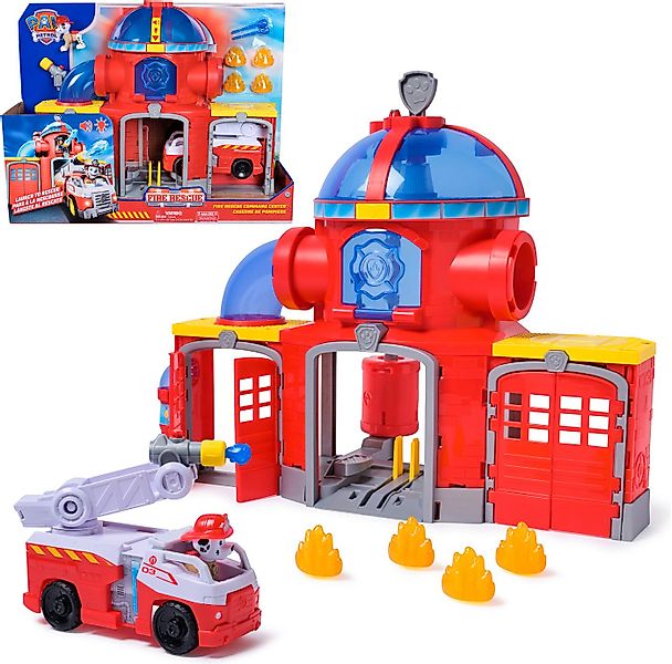 Spin Master Spiel-Feuerwehrwache PAW Patrol Fire Rescue - Feuerwehr-Station günstig online kaufen