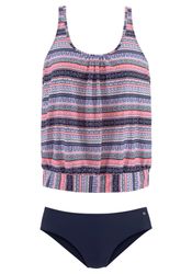 s.Oliver Oversize-Tankini mit schönem Bordürendruck günstig online kaufen