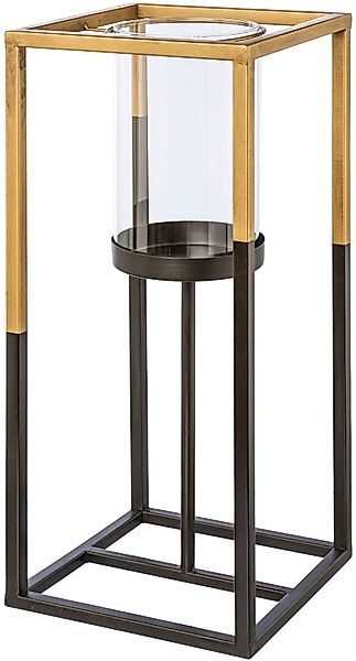 Creativ deco Kerzenhalter, (1 St.), mit Glas, für Stumpenkerzen, Höhe ca. 5 günstig online kaufen