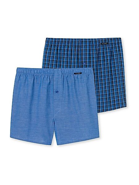 Schiesser Boxer Shorts (2-St) unterhose unterwäsche boxershort günstig online kaufen