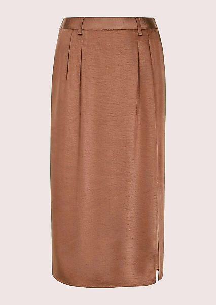 MADELEINE Midirock "Satinrock Midirock mit Seitenschlitz" günstig online kaufen