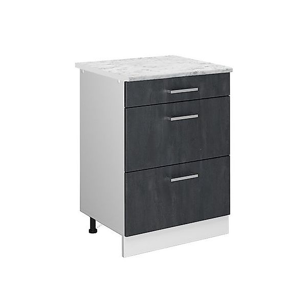 Vicco Winkelküche Rick, Weiß/Sonoma, 267 x günstig online kaufen