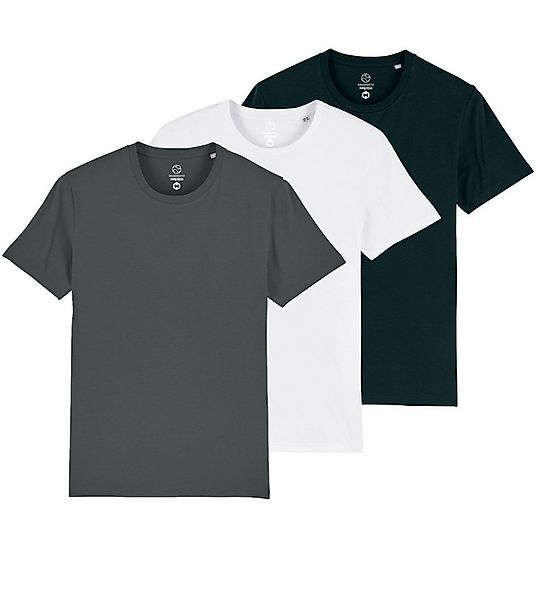 Gradnetz T-Shirt basic unisex (Spar-Set) Biobaumwolle nachhaltig & fair pro günstig online kaufen
