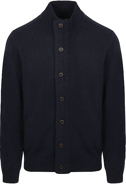 Barbour Cardigan Patch Navy - Größe XL günstig online kaufen