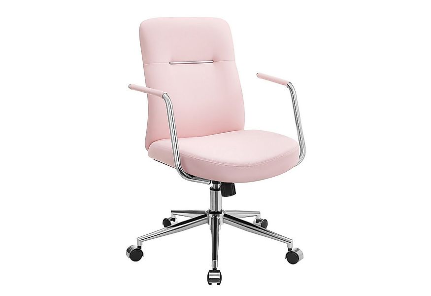 SONGMICS Bürostuhl, Schreibtischstuhl, PU-Oberfläche, leicht zu reinigen, h günstig online kaufen