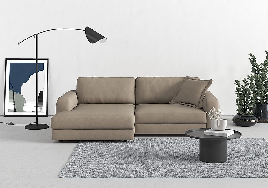 TRENDMANUFAKTUR Ecksofa "Bourbon, Mega Designsofa mit tollem Sitzkomfort, B günstig online kaufen