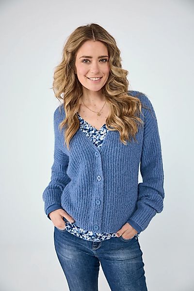 Lieblingsstück Strickjacke "BellonaL", mit Wollanteil und Alpaka günstig online kaufen