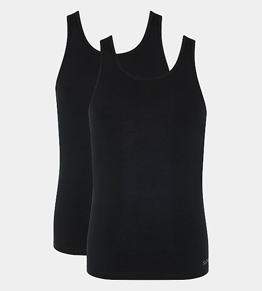 sloggi Tanktop "men GO ABC 2.0 Tank Top 2P", (2er Pack), Rundhalsausschnitt günstig online kaufen