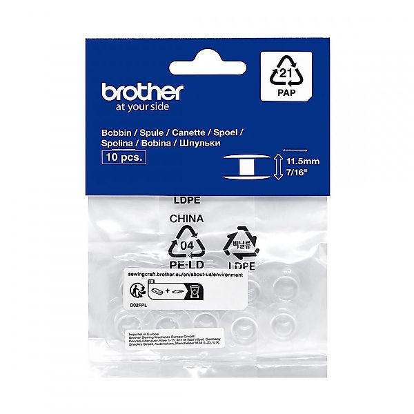 Brother Kreativset Nähmaschinen Spulen alle Maschinen, günstig online kaufen