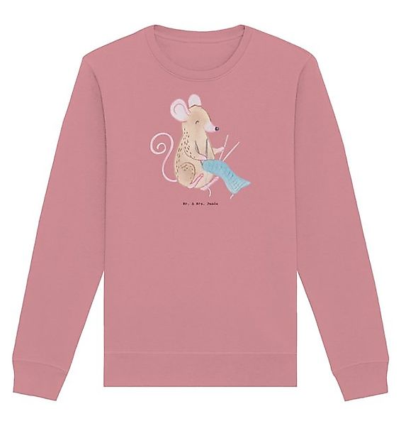 Mr. & Mrs. Panda Longpullover Maus Stricken Größe M - Canyon Pink - Geschen günstig online kaufen