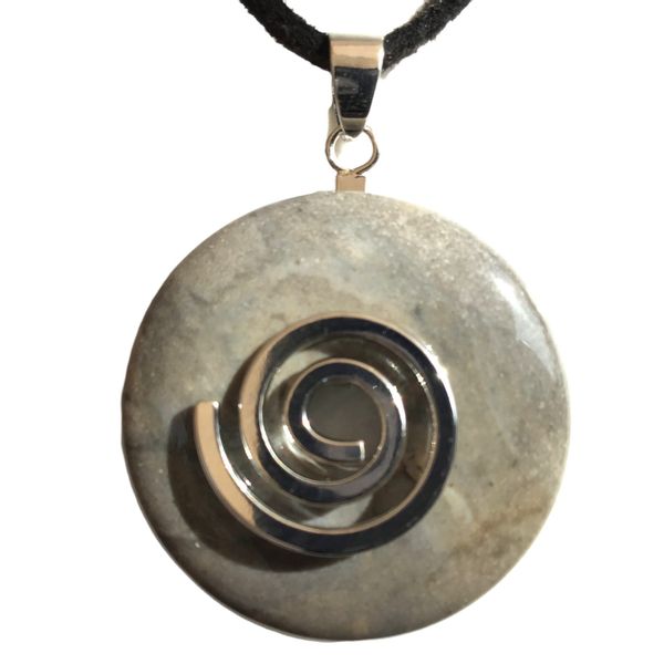 Steinfixx® Lange Kette echter Edelsteindonut 30 günstig online kaufen