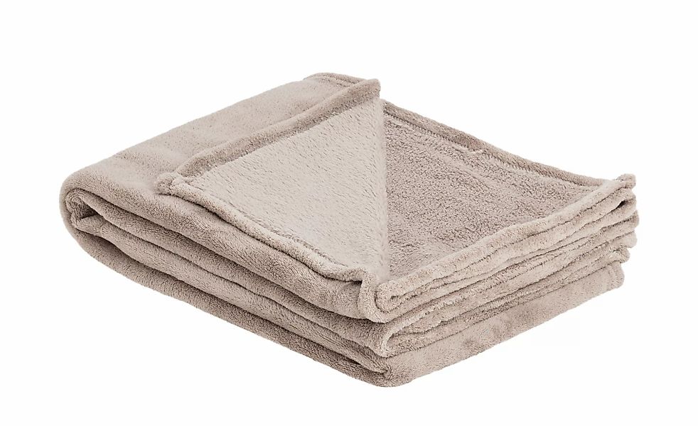 como Coralfleecedecke  Emely ¦ grau ¦ Synthetik ¦ Maße (cm): B: 150 Dekokis günstig online kaufen