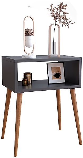 VCM Nachttisch Holz Retro Nachttisch Beistelltisch günstig online kaufen