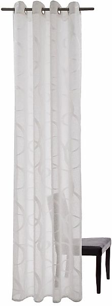 HOMING Vorhang "Seth" Ösen 1 Stk. tlg. weiß, Wohnzimmer, Kinderzimmer günstig online kaufen