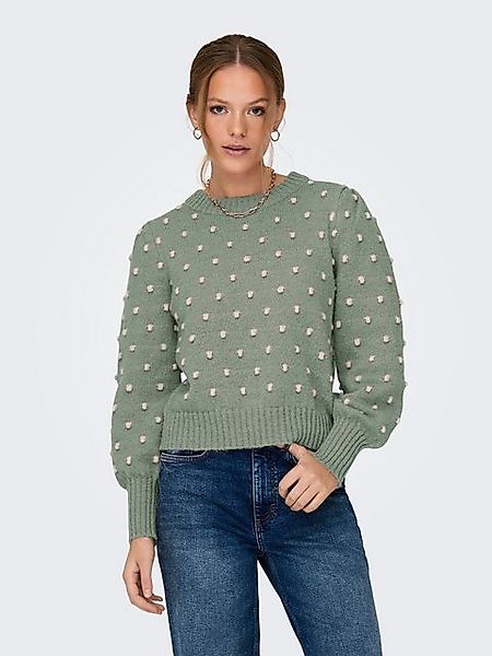 JACQUELINE de YONG Strickpullover Strickpullover Puffärmel Lange Bündchen R günstig online kaufen
