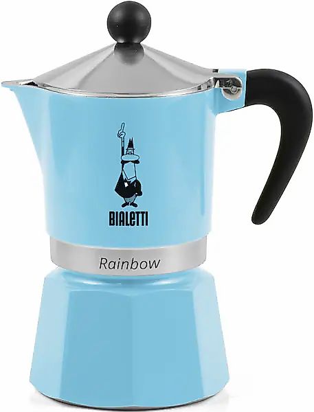BIALETTI Espressokocher »Rainbow«, 0,27 l Kaffeekanne, Aluminium günstig online kaufen