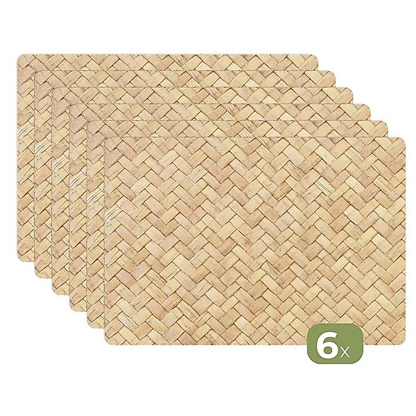 MuchoWow Platzset Muster - Beige - günstig online kaufen