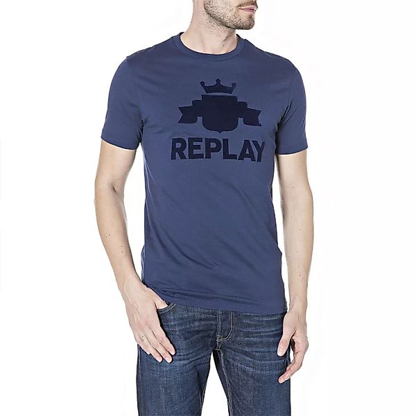 Replay M3463.000.23046p T-shirt L Royal Blue günstig online kaufen