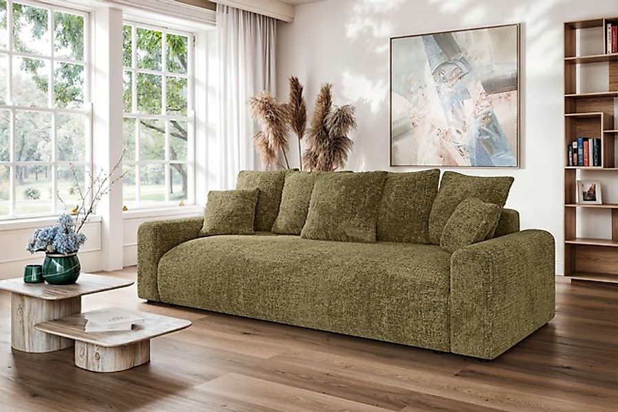Home affaire Big-Sofa »LAKESIDE klein 3-Sitzer Schlafsofa mit Bettkasten, B günstig online kaufen