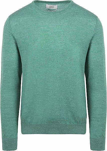 King Essentials The John Pullover Merino Grün - Größe L günstig online kaufen