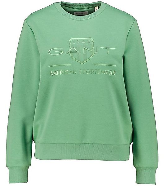 Gant T-Shirt Damen Sweatshirrt TONAL SHIELD (1-tlg) günstig online kaufen