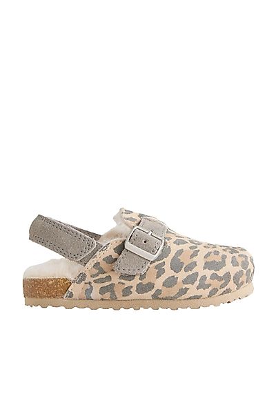 Next Clogs aus Leder mit Kunstfellfutter günstig online kaufen