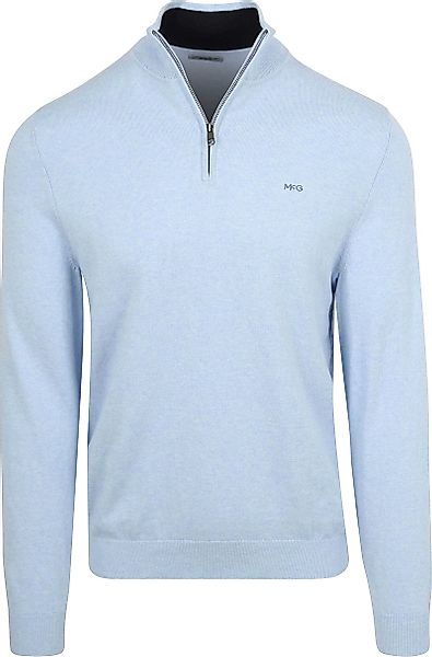 McGregor Half-Zip Pullover Cotton Cashmere Powder Blau - Größe 3XL günstig online kaufen