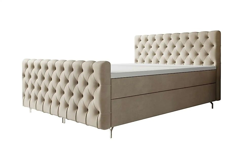 Boxbett   ¦ creme ¦ Maße (cm): B: 200 H: 111 Betten > Komfortbetten - Höffn günstig online kaufen