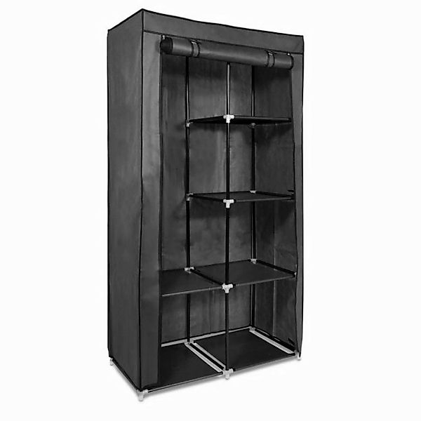 Navaris Garderobenschrank Stoff Kleiderschrank - 88x170x45cm - faltbar aus günstig online kaufen