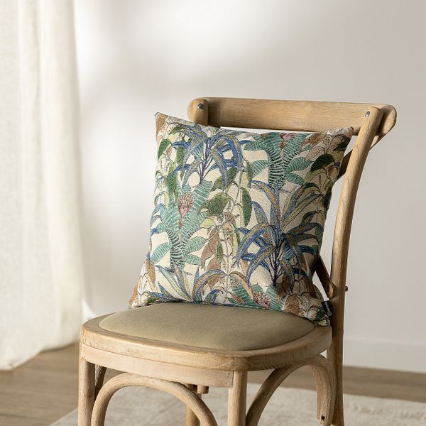 Kissenhülle Mia, grün- blau, 43 x 43 cm, Intenso Premium (144-29) günstig online kaufen