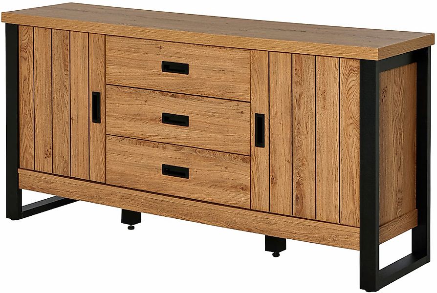 Jahnke Sideboard "RIVA SB 150", (1 St.), Sideboard, 2 Türen & 3 Schubladen, günstig online kaufen