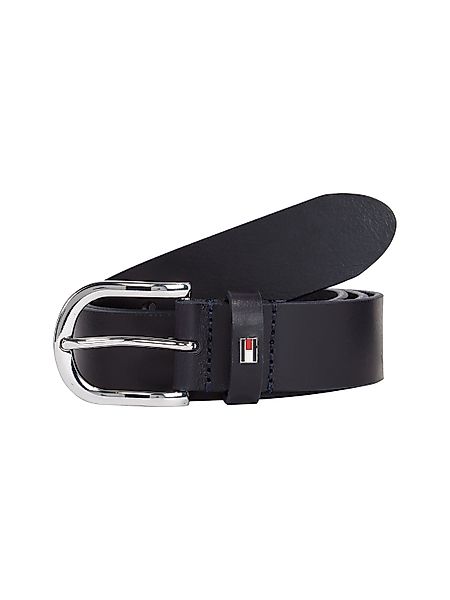 Tommy Hilfiger Ledergürtel mit dezenter Logo-Schlaufe günstig online kaufen