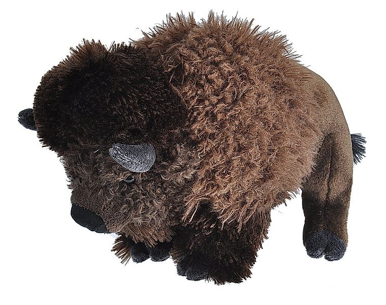Teddys Rothenburg Kuscheltier Bison 30 cm stehend braun Plüschtier günstig online kaufen