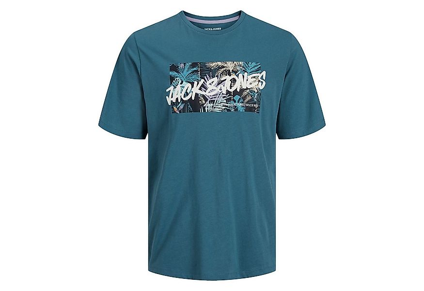 Jack & Jones T-Shirt JJHAWAII Shape Tee SS Crew Neck LN mit Rundhalsausschn günstig online kaufen
