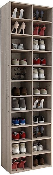 VCM Schuhregal Holz Regal Schuhschrank Schuhregal Hinsol XL günstig online kaufen