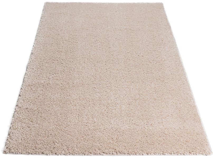 my home Hochflor-Teppich "Shaggy 30" rechteckig 30 mm Höhe Teppich, Uni Far günstig online kaufen