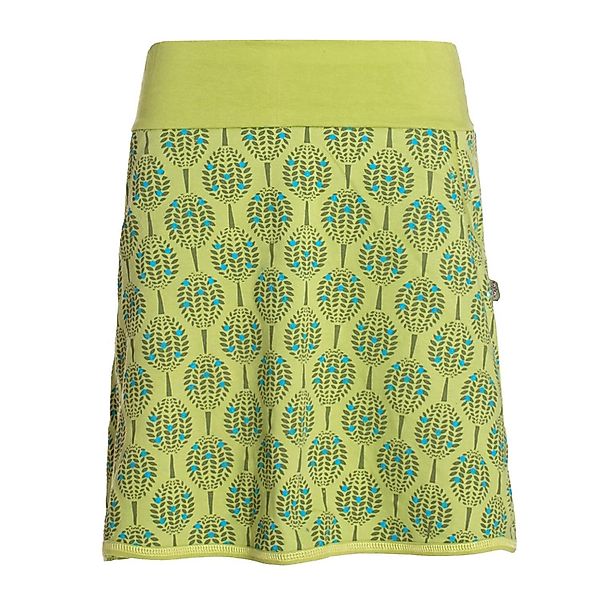 Vishes Minirock Damen Mini-Rock Baumwolle Blumen-Muster günstig online kaufen