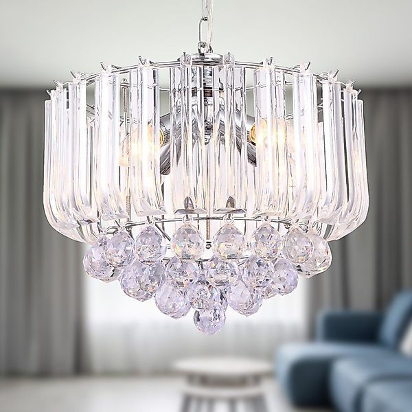 bmf-versand Kronleuchter Hängelampe Esstisch Kristall Lampe günstig online kaufen