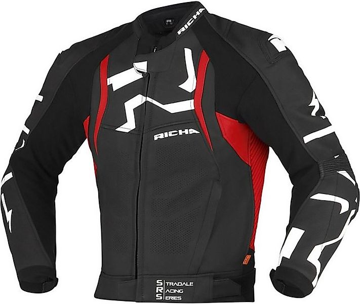 Richa Motorradjacke Stradale perforierte Motorrad Lederjacke (Racing-Set) P günstig online kaufen