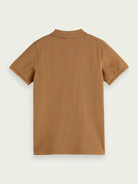 Scotch & Soda „Garment-Dye“-Poloshirt aus Piqué günstig online kaufen