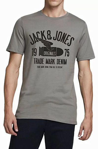 Jack & Jones Print-Shirt Regular Fit T-Shirt mit Rundhalsausschnitt günstig online kaufen