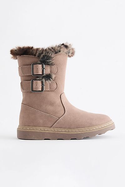 Next Warm gefütterte Stiefel mit Reißverschluss günstig online kaufen