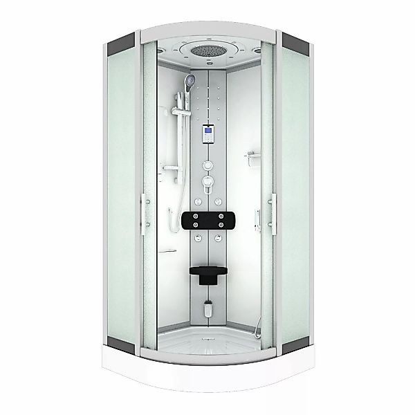 AcquaVapore Dampfdusche Duschtempel Sauna Dusche Duschkabine D46-10M2 90x90 günstig online kaufen