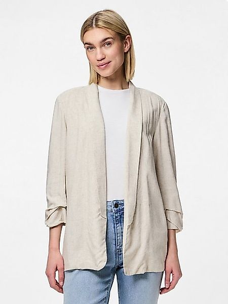 pieces Longblazer PCPIA BOSELLA BLAZER WVN NOOS mit Leinen günstig online kaufen