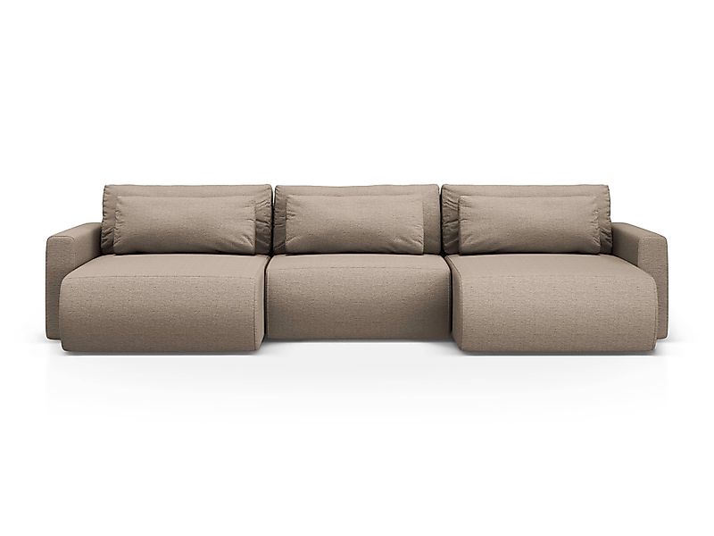 Cosmopolitan Design | U-förmiges Schlafsofa mit Stauraum Belfast günstig online kaufen