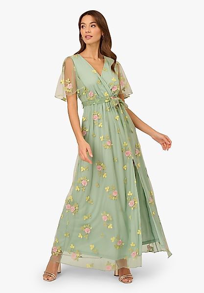 Adrianna Papell Maxikleid Embroidered Flutter Dress günstig online kaufen